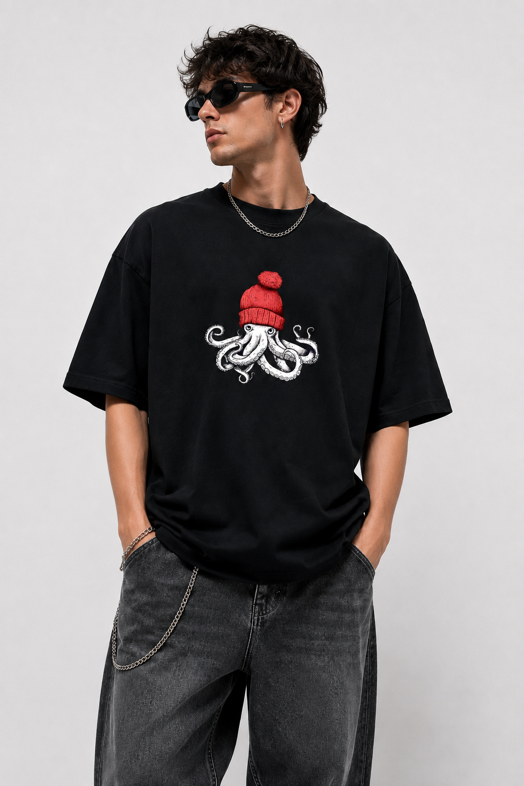 Bereli Ahtapot T-Shirt