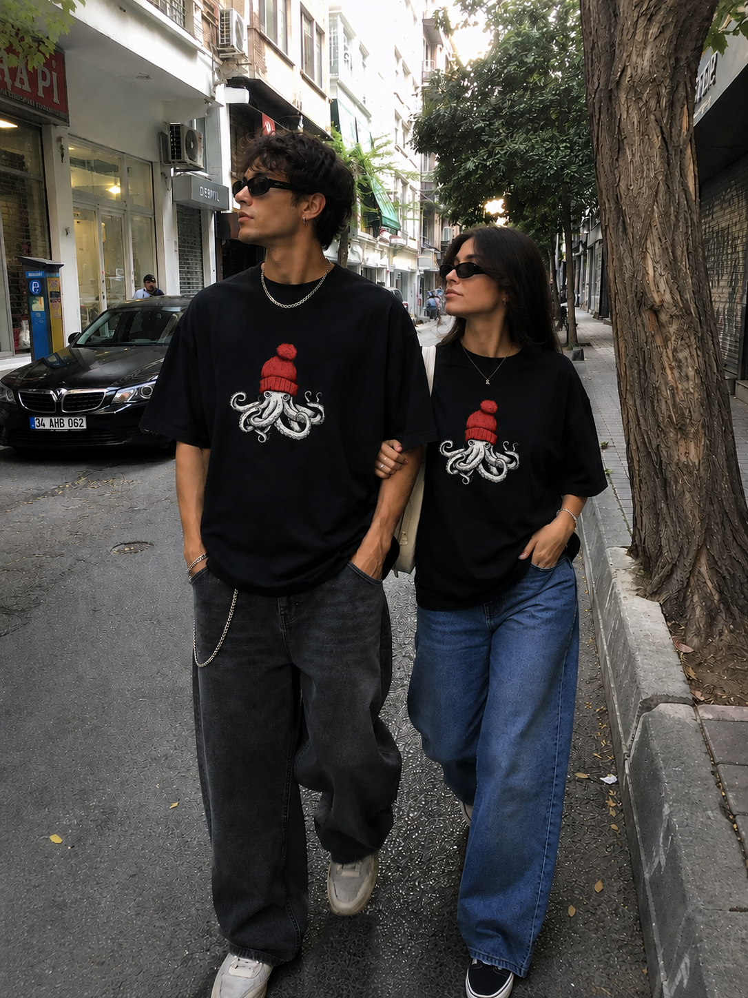 Bereli Ahtapot T-Shirt